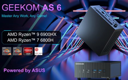 Geekom AS6 Mini PC Review: Fastest AMD Rembrandt Design In A SFF Package