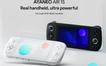 AYANEO Unveils “AIR 1S” Handheld Console Powered by AMD Ryzen 7 7840U APU