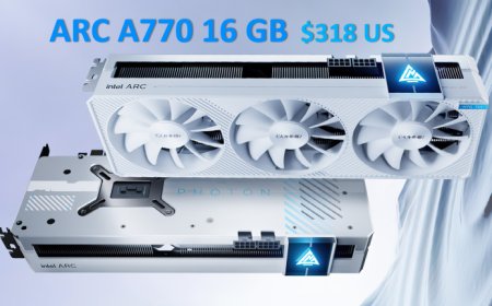 Intel Arc A770 16 GB Price Drops Down To $318 US, A770 8 GB Cheaper Than NVIDIA RTX 4060, A750 8 GB Cheaper Than AMD RX 7600