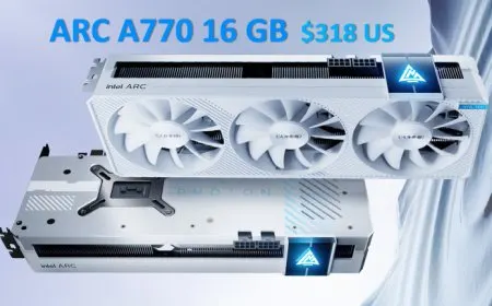 Intel Arc A770 16 GB Price Drops Down To $318 US, A770 8 GB Cheaper Than NVIDIA RTX 4060, A750 8 GB Cheaper Than AMD RX…
