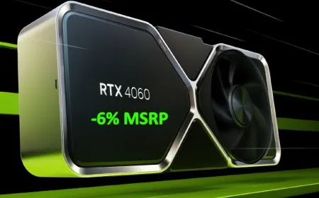 NVIDIA GeForce RTX 4060 MSRP Cards Drop 6% Below MSRP In Europe