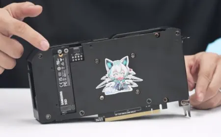 ASUS’s Concept GeForce RTX 4060 Ti GPU Comes With An Onboard M.2 Gen 4 SSD Slots