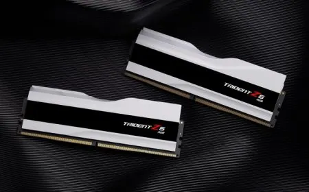 G.Skill Unveils Trident Z5 RGB White Memory Kits: Up To DDR5-8200 In 16, 24, 32 & 48 GB DIMMs
