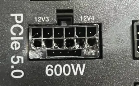 12VHPWR Power Connector Melts Again, This Time From The PSU End!