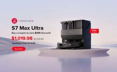 Get Early-Bird Discounts on Roborock Q Revo & S7 Max Ultra Smart Vacuums with 5-in-1 RockDocks