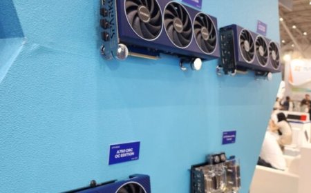 Sparkle Displays Arc A770 Liquid-Cooled, ITX A380 & A310 GPUs, Biostar Joins Intel Arc Family Too