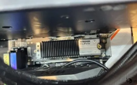 KLEVV CRAS C950 Gen5 SSDs Come With A Slim Heatsink, DDR5-8600 Speeds & 48 GB Modules Pictured
