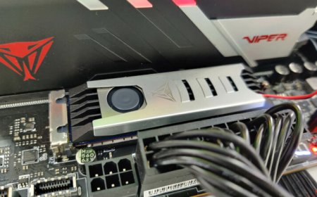 Massive Heatsinks Beware: Patriot Has A Gen5 NVME SSD With A Tiny Fan And An Incredibly Low Profile