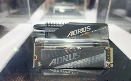 AORUS Gen5 12000 SSD Pictured: Up To 12 GB/s With M.2 Thermal Guard Xtreme Heatsink