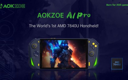 AOKZOE A1 Pro Handheld Gaming Console Official: AMD Ryzen 7 7840U APU, Over 60 FPS In AAA Games, $799 US Starting Price