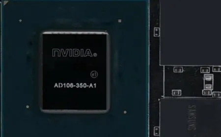 NVIDIA GeForce RTX 4060 Ti “AD106-350” GPU Pictured, Uses Samsung GDDR6 Dies