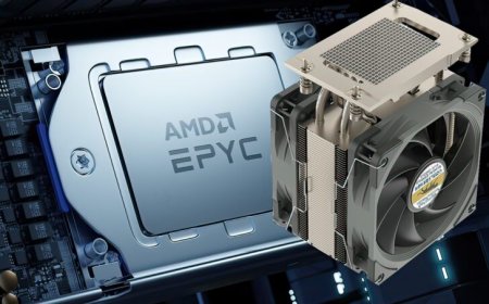 First AMD SP6 Coolers For EPYC Siena CPUs Pictured, Same Retention Design As SP3
