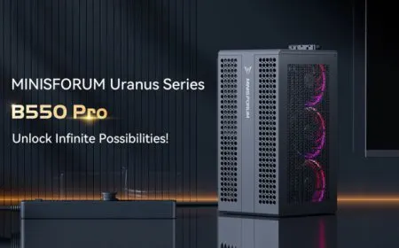 Minisforum Unveils Upgraded B550 Pro Mini PC: 300mm Dual-Slot Discrete GPU Support, Up To AMD Ryzen 7 5800X3D