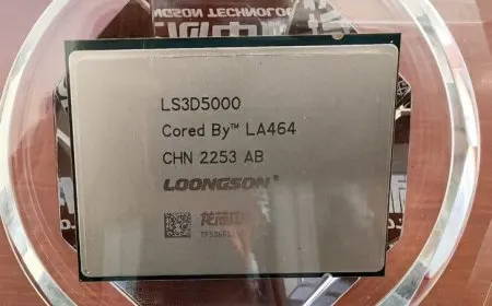 Loongson Launches 3D5000 CPUs For China’s Domestic Servers: 32 Cores Up To 2 GHz, Up To 300W, 4 Times Faster Than ARM Chips