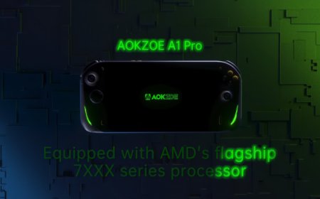 AOKZOE A1 Pro Handheld Gaming Console Features AMD Ryzen 7 7840U “Phoenix” APU