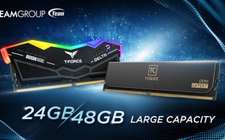Teamgroup Intros Non-Binary 24 GB & 48 GB Kits With Up To DDR5-8000 Memory Overclocking Design