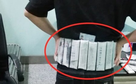 China Customs Detain Man Trying To Smuggle 239 Intel 13th Gen CPUs Wrapped Around His Waist Worth $46K