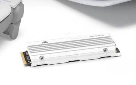 Corsair Releases White MP600 PRO LPX M.2 PCIe 4.0 SSD, PS5 Compatible & Up To 4 TB