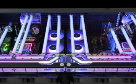 EKWB Unveils Three New Quantum Reflection Distro Plates For The LIAN LI DK-05F And DK-04F Desk Cases