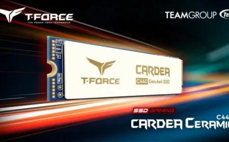 TeamGroup Introduces The T-FORCE CARDEA Ceramic C440 M.2 PCIe 4.0 SSD