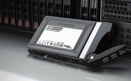 Kingston Introduces the DC1000M U.2 Enterprise SSD With a Capacity of Up to 7.68 TB