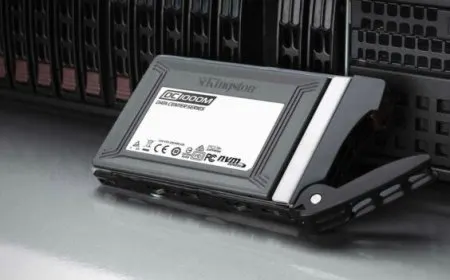 Kingston Introduces the DC1000M U.2 Enterprise SSD With a Capacity of Up to 7.68 TB