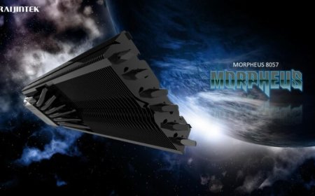 RAIJNTEK Shows Off Its Massive Morpheus 8057 GPU Heatsink, Designed For Flagship AMD/NVIDIA GPUs With 360W Cooling Power