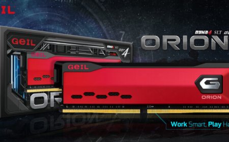 GeIL Introduces the Orion Series Of RAM: Designed with Gamers and Content Creators in Mind