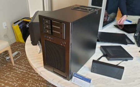 SilverStone Reveals the CS330, An mATX PC Case Designed with Video Editors and Home Servers in Mind