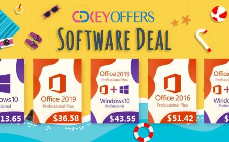 Software Sale: Windows 10 PRO Global Authorized OEM Keys, Microsoft Office From $11.66 and More