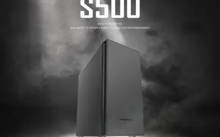 ABKONCORE Introduces the Silent Middle Tower Case S500