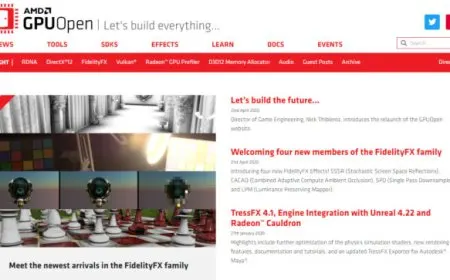 AMD GPUOpen Sees A Relaunch With Expanded FidelityFX Suite And New Tools