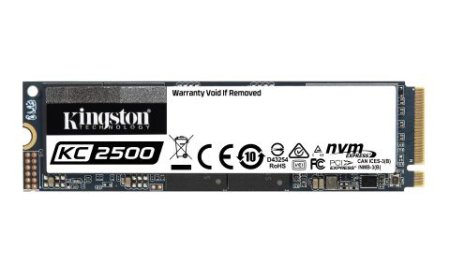Kingston Has Released the KC2500 NVMe SSD