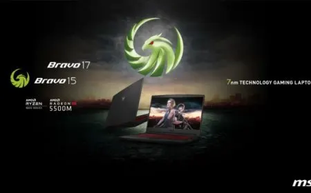 MSI Unveils The Bravo 15 And Bravo 17 Featuring AMD’s 4000 H-Series Mobile CPU & Radeon RX 5500M GPU