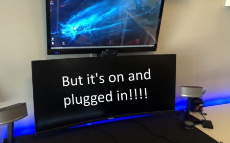 Did Your Display Port Connected Monitor Go Black? Try This Simple Fix