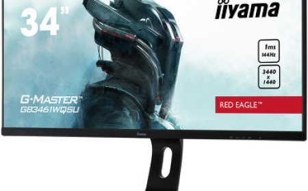 iiyama Has Released the GB3461WQSU Red Eagle Gaming Monitor