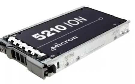 Micron Unveils The 5210 ION Enterprise SATA SSD As The World’s First QLC NAND Solid State Drive