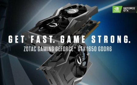 ZOTAC Announces a Pair of GeForce GTX 1650 GDDR6 Graphics Cards