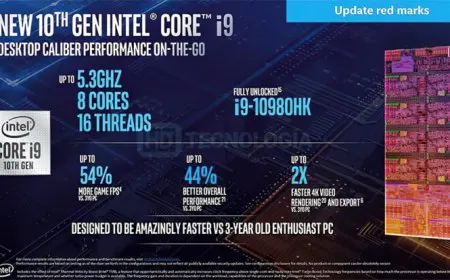 Intel 10th Generation Comet Lake H Series Leaked – Up To 8 Cores With 5.3 GHz Boost And 45W TDP