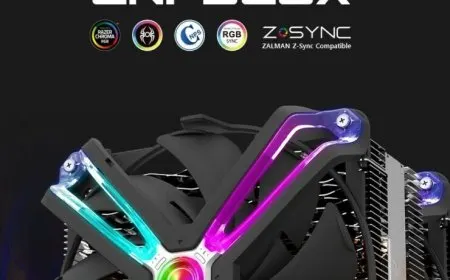 Zalman Unveils CNPS20X Twin Tower CPU Heatsink Cooler