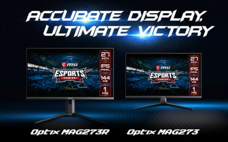 MSI Intros Three Esports Grade Monitors: Optix MAG251RX, G241, G271 – 240Hz Refresh Rates Amd 1ms Response Times
