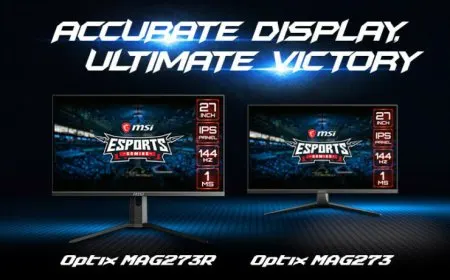 MSI Intros Three Esports Grade Monitors: Optix MAG251RX, G241, G271 – 240Hz Refresh Rates Amd 1ms Response Times