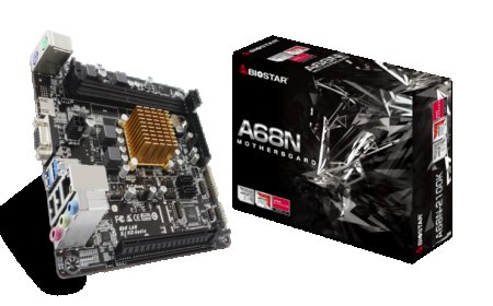 BIOSTAR Has Announced The A68N-2100K SoC Motherboard, Features AMD’s E1-6010 Processor