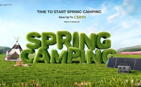 BLUETTI Spring Sale Is Live For Canada! Embrace Camping In The Canadian Wilderness With Bluetti