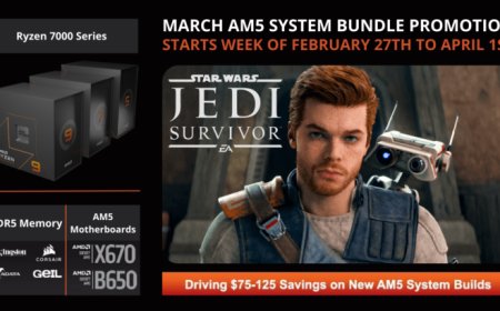 AMD Offers Up To $125 US Worth of Savings For Ryzen 7000 PC Builders: Discounts On AM5 CPUs, Boards & DDR5 Memory