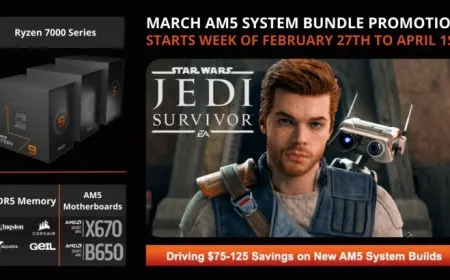 AMD Offers Up To $125 US Worth of Savings For Ryzen 7000 PC Builders: Discounts On AM5 CPUs, Boards & DDR5 Memory