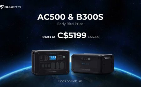 BLUETTI AC500 Award Winning Home Power Backup Is Finally Available On Official Store & Amazon