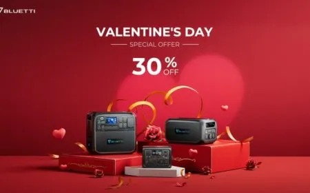 BLUETTI Canada’s ❤️Valentine’s Day❤️ Sale Is Still Live! Emergency Home Power Backup For Your Loved Ones