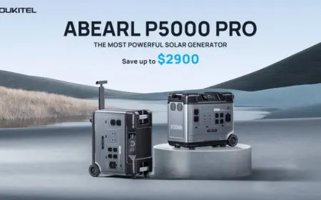OUKITEL Launches ABEARL P5000 and ABEARL P5000 Pro All-in-One Home Backup Power Stations on Kickstarter