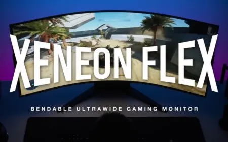 Corsair’s Bendable XENEON FLEX 45″ OLED Gaming Monitor Hits Retail For $1999 US